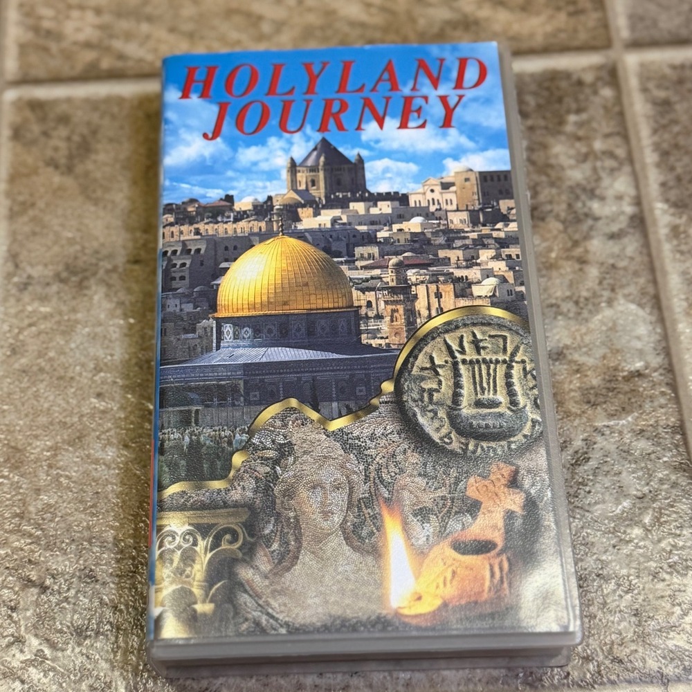 Holyland Journey VHS 1996 Doko‎ Media Israel Religious Travel Documentary NTSC